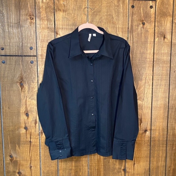 3 Quality Blouses Long-sleeved Dockers, St. John Bay, Crazy Horse SIZE XL - Picture 7 of 16